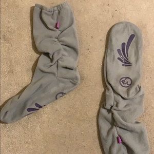 fleece russian pointe feet warmups